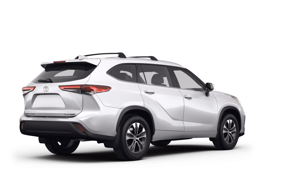 Toyota Highlander - Back view Toyota Highlander - Back view